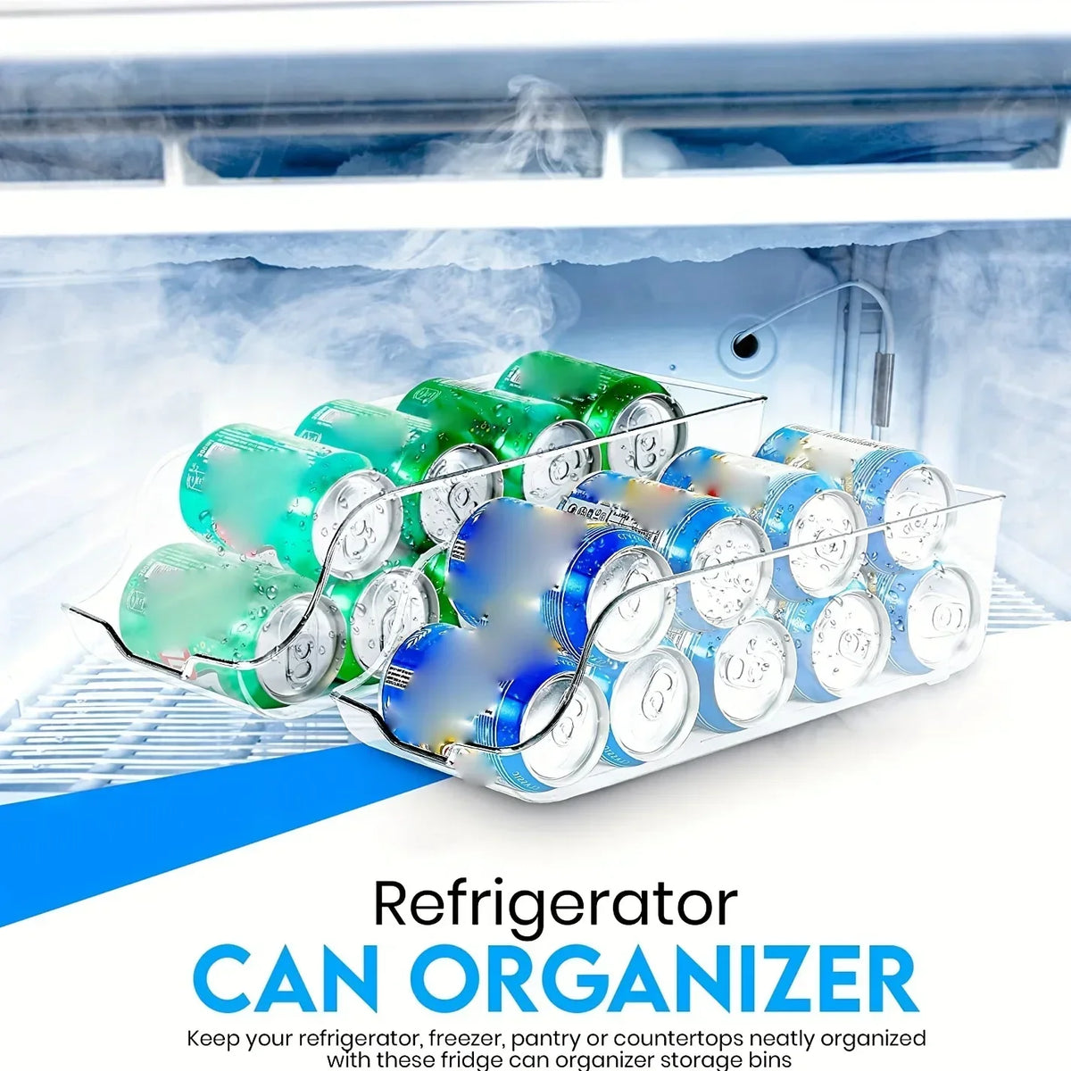 Organizer per Lattine da Frigorifero Spazoria