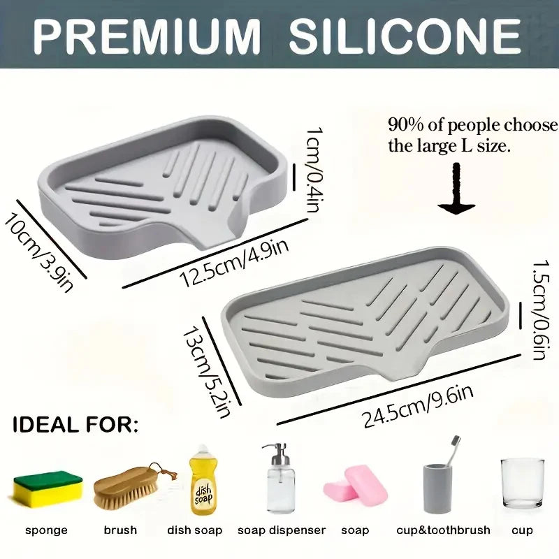 Tappetino Scolapiatti in Silicone per Lavello Spazoria